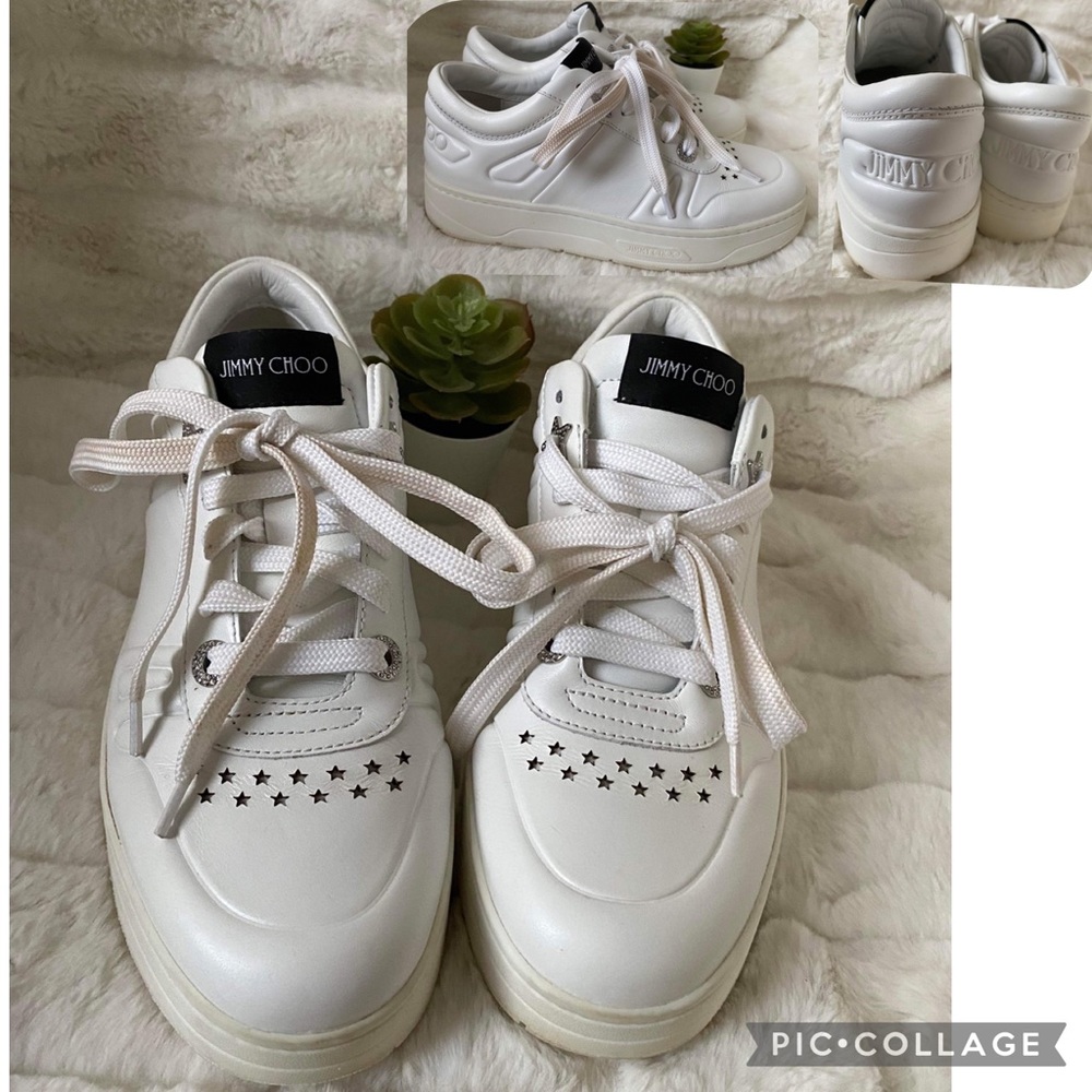 EUC Jimmy Choo Hawaii Sneakers